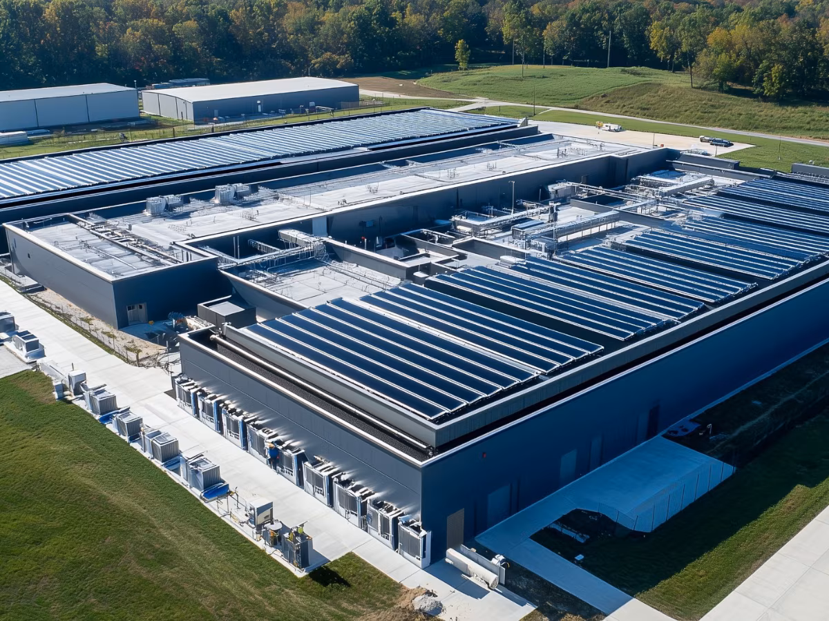 100% green energy feasibility for an AI data centre hub