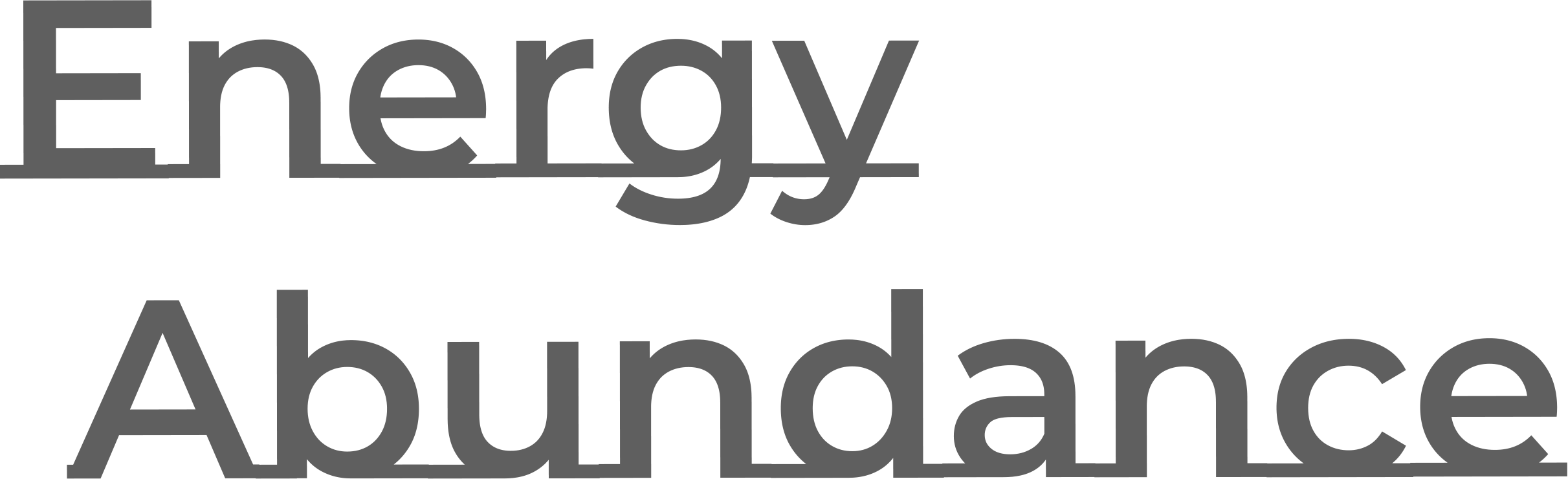 Energy Abundance
